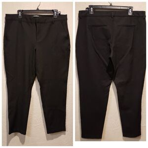Liverpool Los Angeles Women's Black Dress Pants Cropped Professional Size 14/32